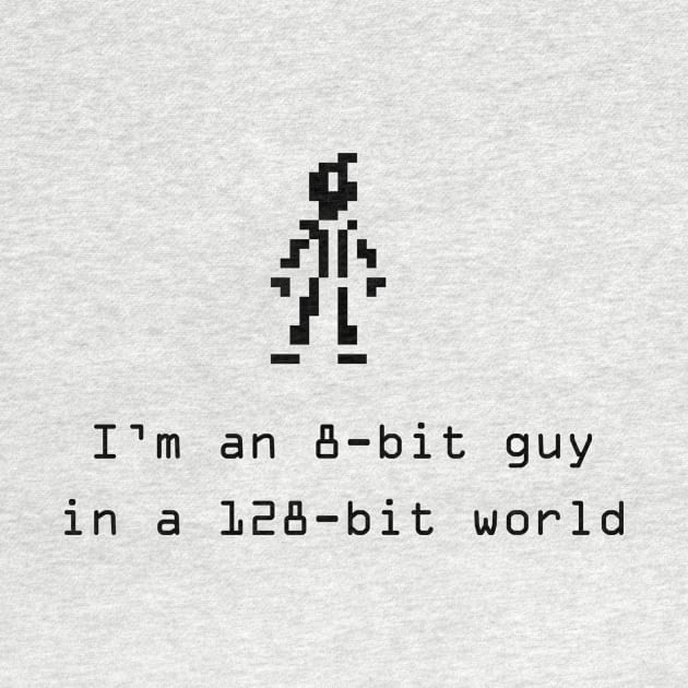 8-biy Guy in a 128-bit World by Digitalpencil